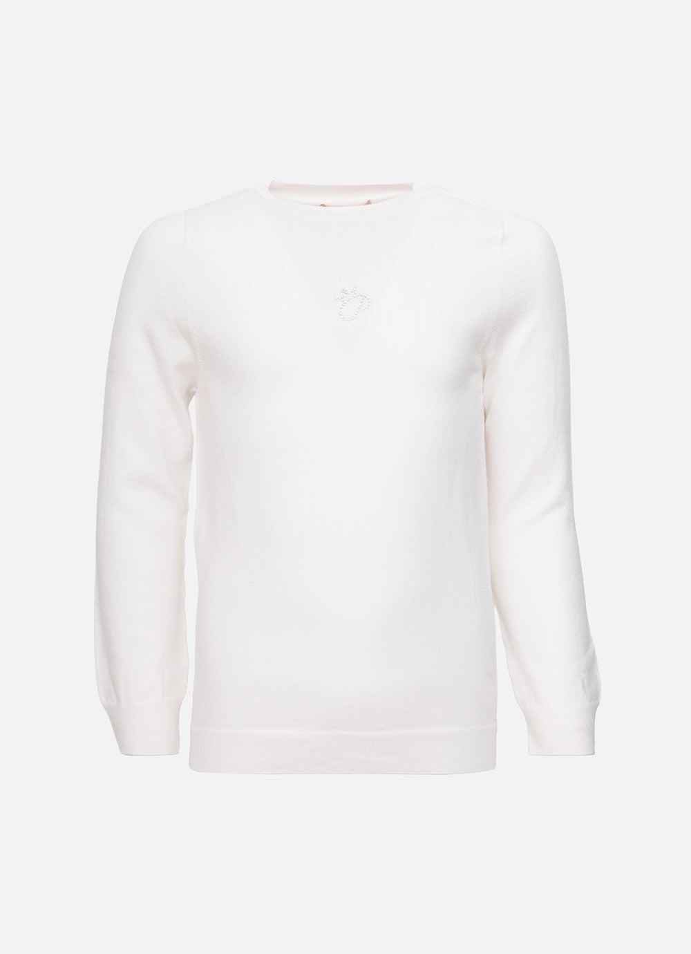 Blusa Tricot Meia Malha Sem Costura P Cristal