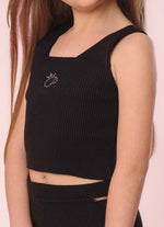 Regata Tricot Canelada Cropped