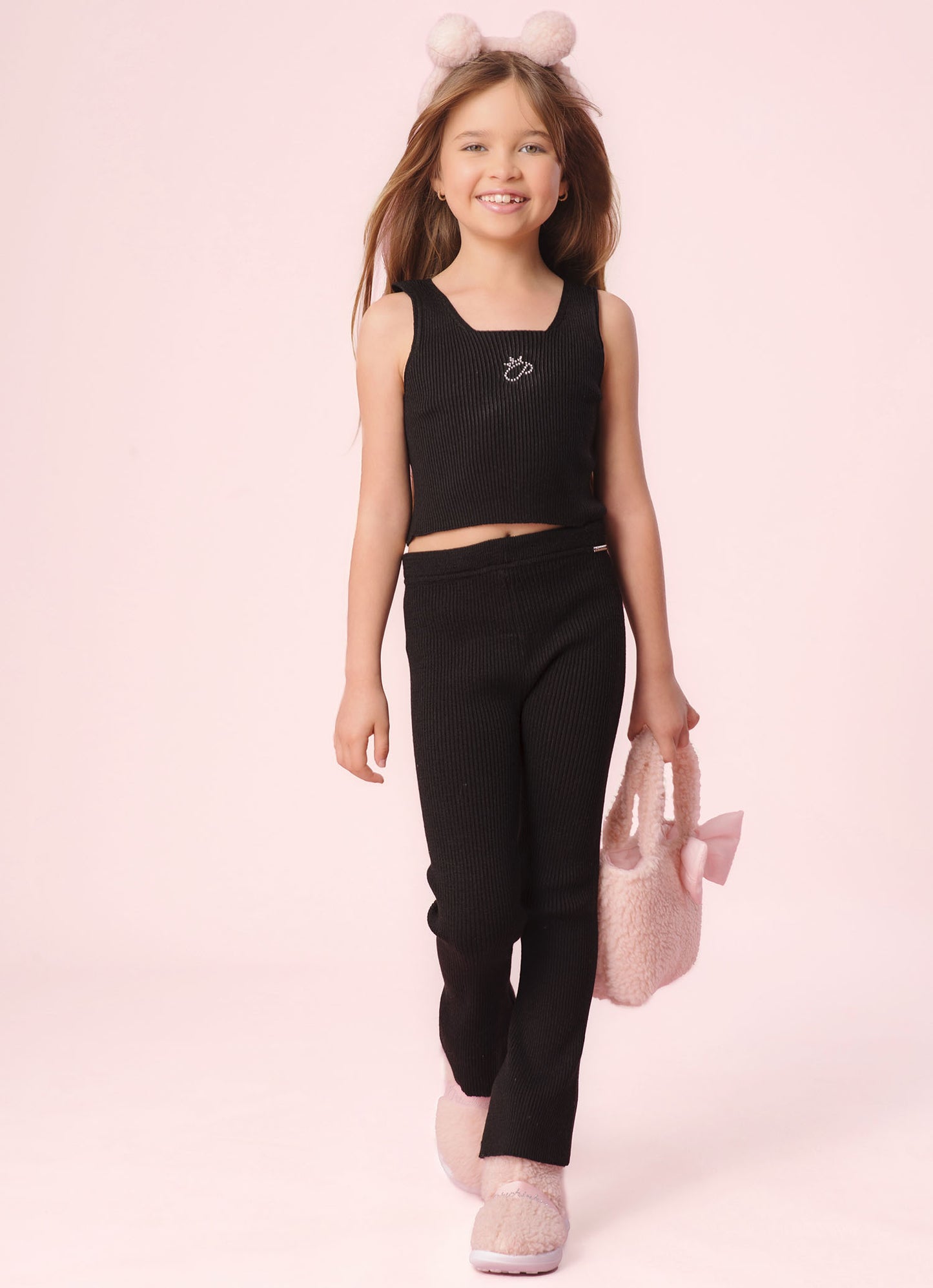 Regata Tricot Canelada Cropped