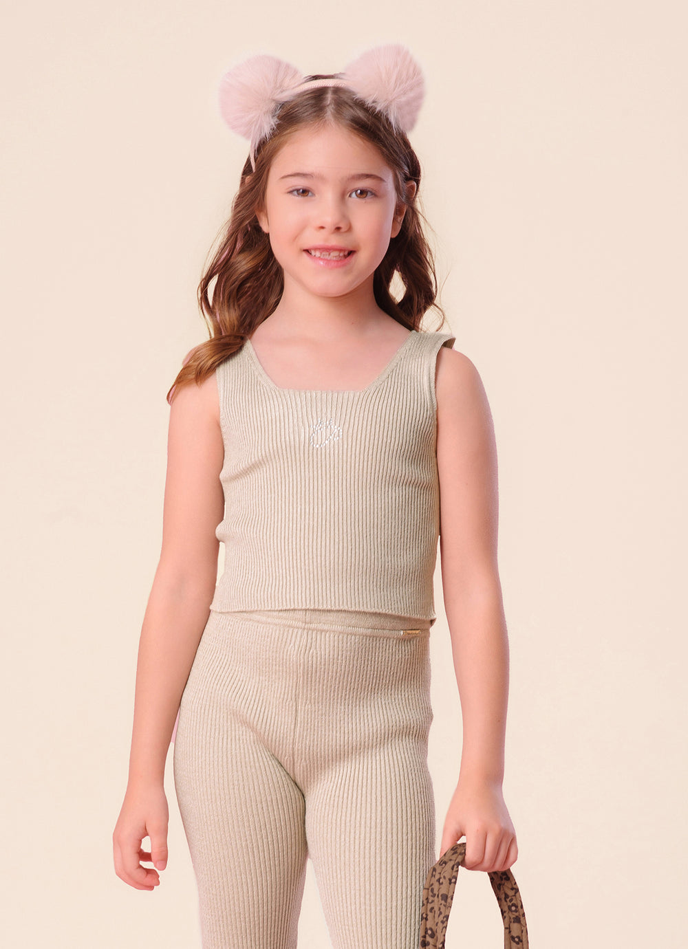 Regata Tricot Canelada Cropped