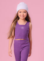 Regata Tricot Canelada Cropped