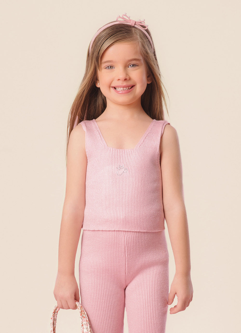 Regata Tricot Canelada Cropped