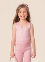Regata Tricot Canelada Cropped