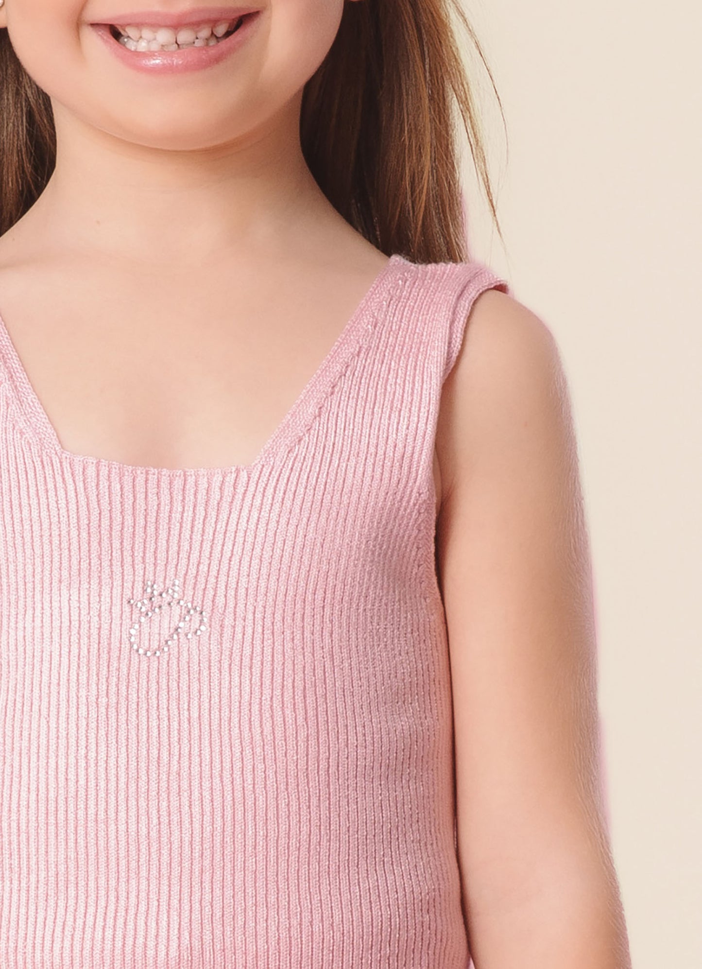 Regata Tricot Canelada Cropped