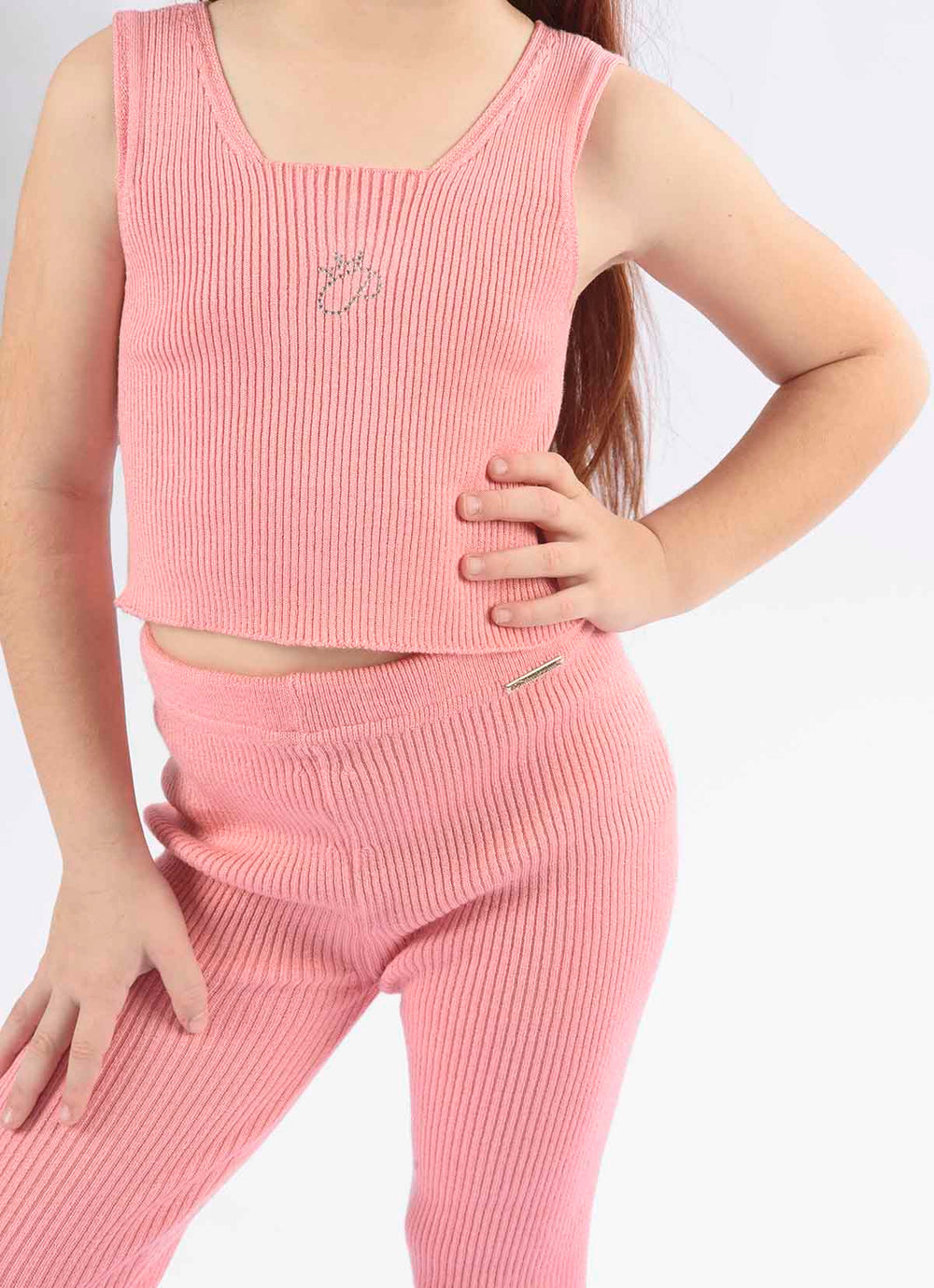 Regata Tricot Canelada Cropped