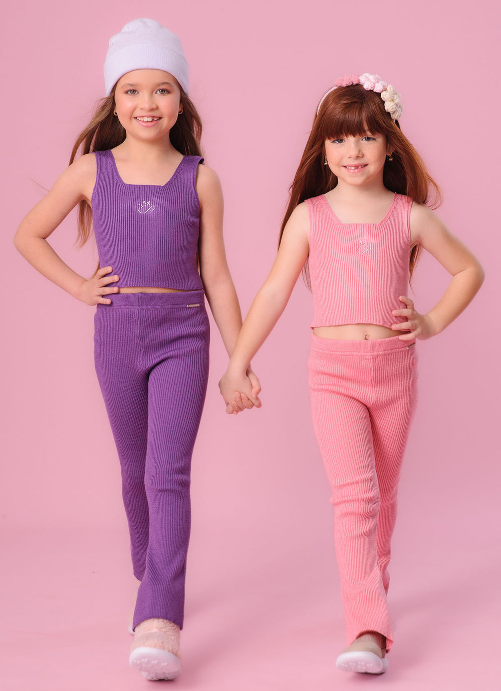 Regata Tricot Canelada Cropped
