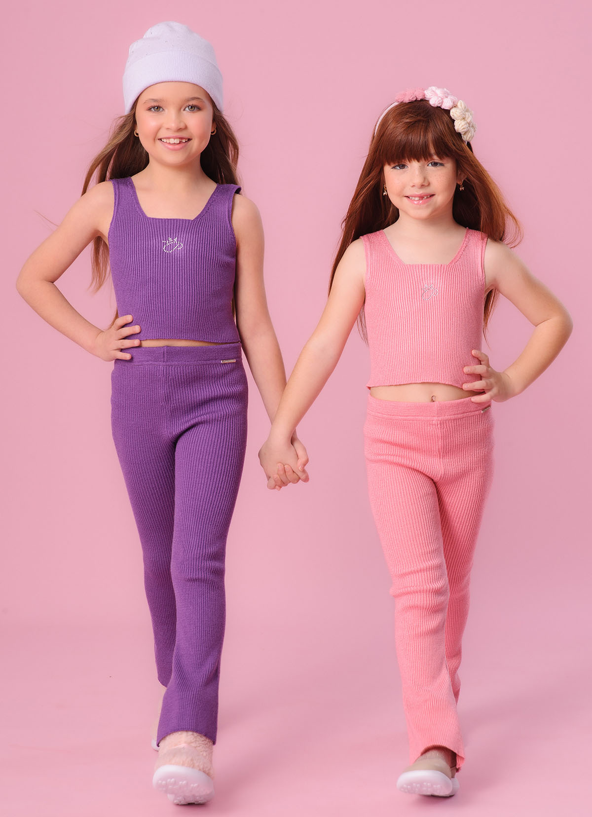 Regata Tricot Canelada Cropped