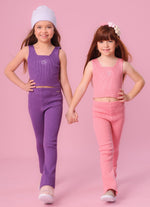 Regata Tricot Canelada Cropped