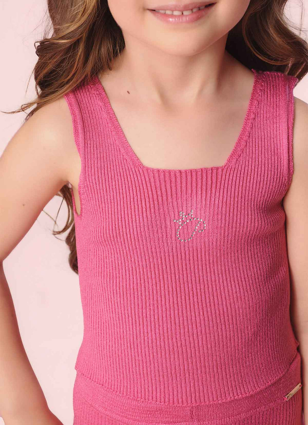 Regata Tricot Canelada Cropped