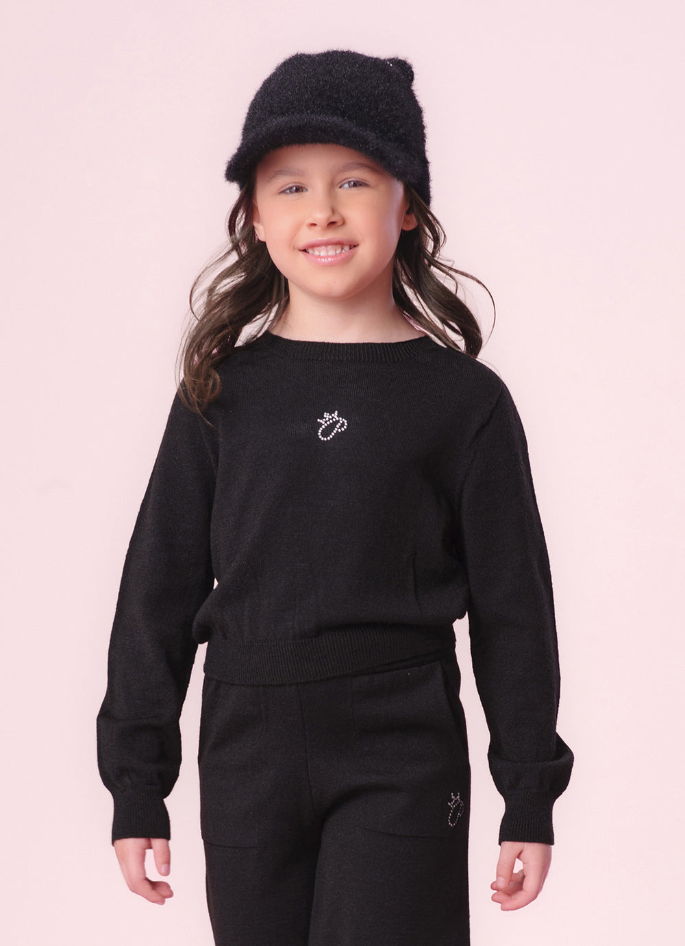 Blusa Tricot Meia Malha Sem Costura P Cristal