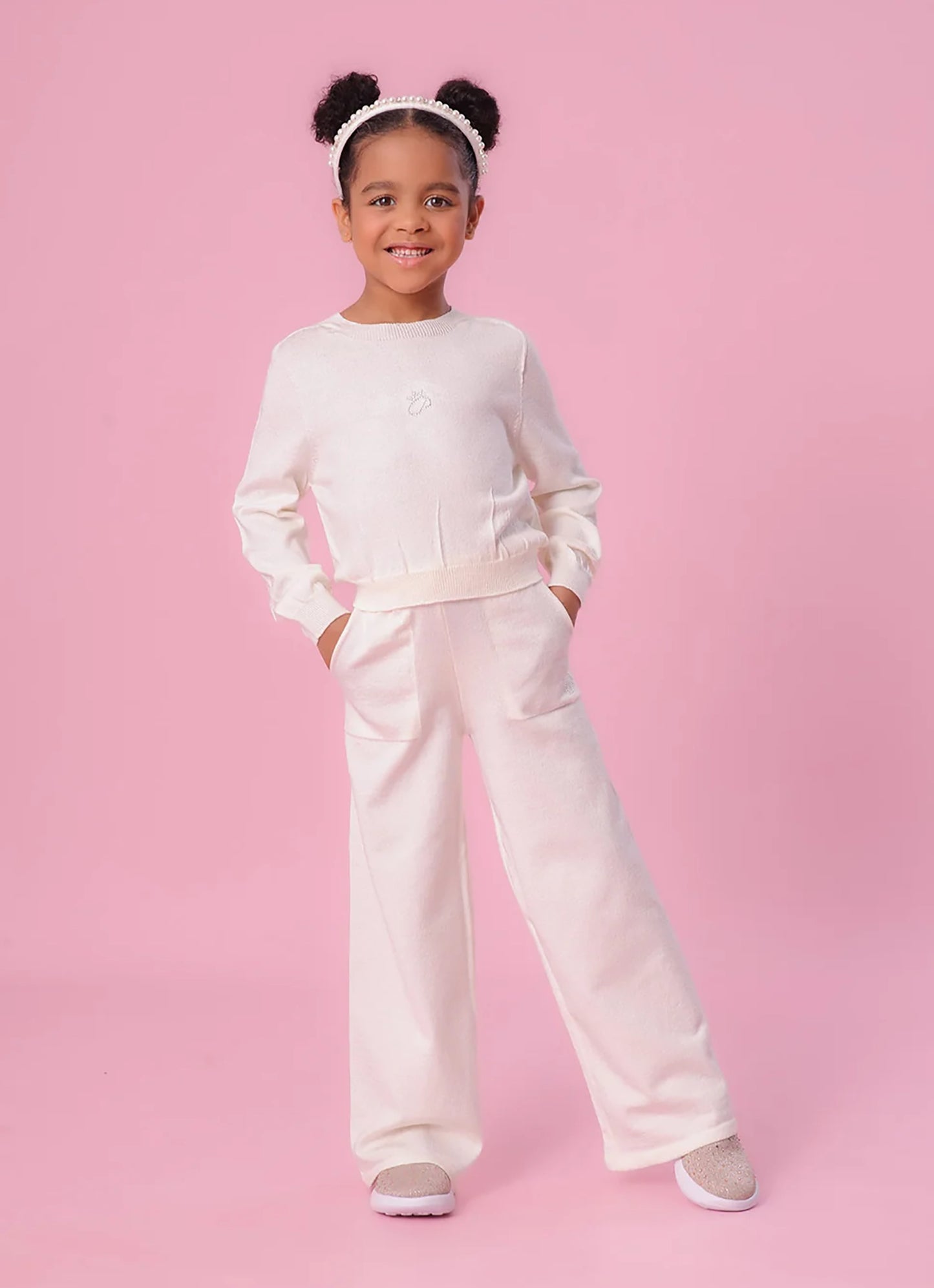 Blusa Tricot Sem Costura Cropped P Cristal