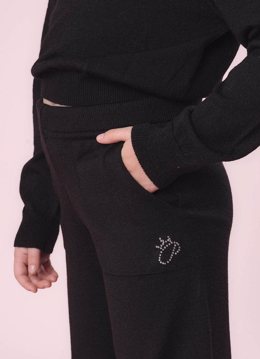 Calça Tricot Reta P Cristal