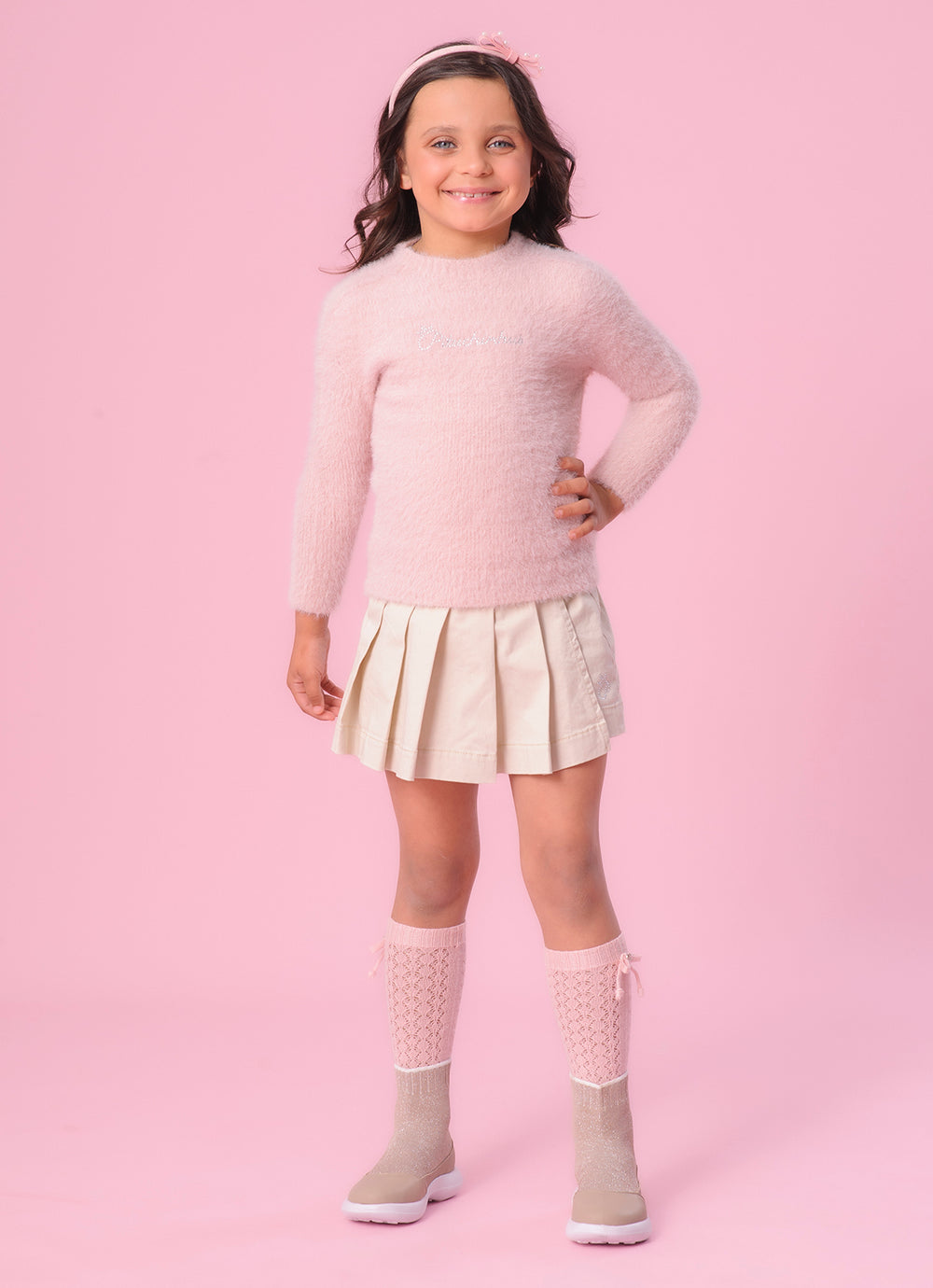 Blusa Tricot Fio Fofinho Sem Costura Pituchinhus