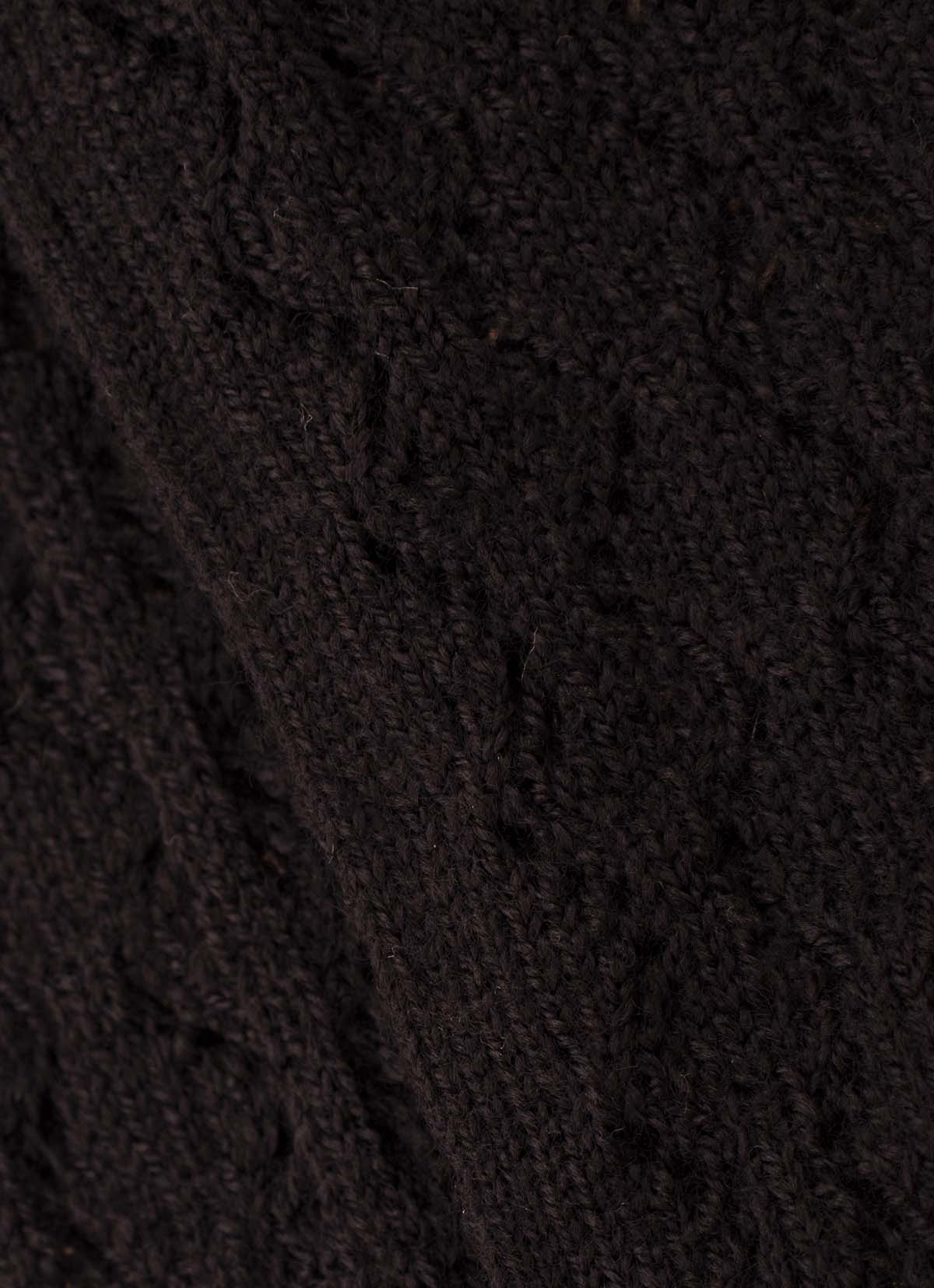 Meia Tricot Ponto Rendado Lacinhos