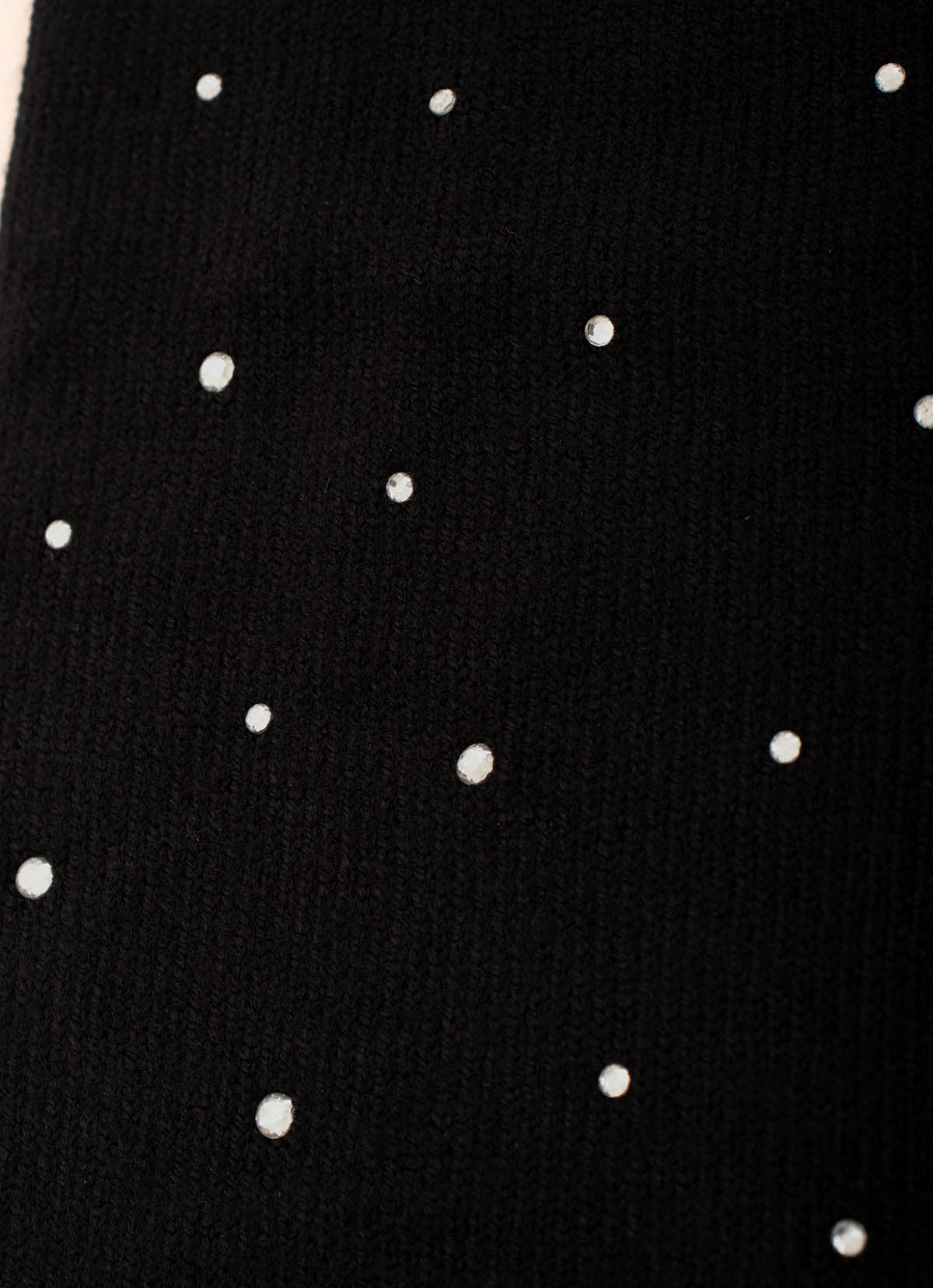 Meia Tricot Cristais
