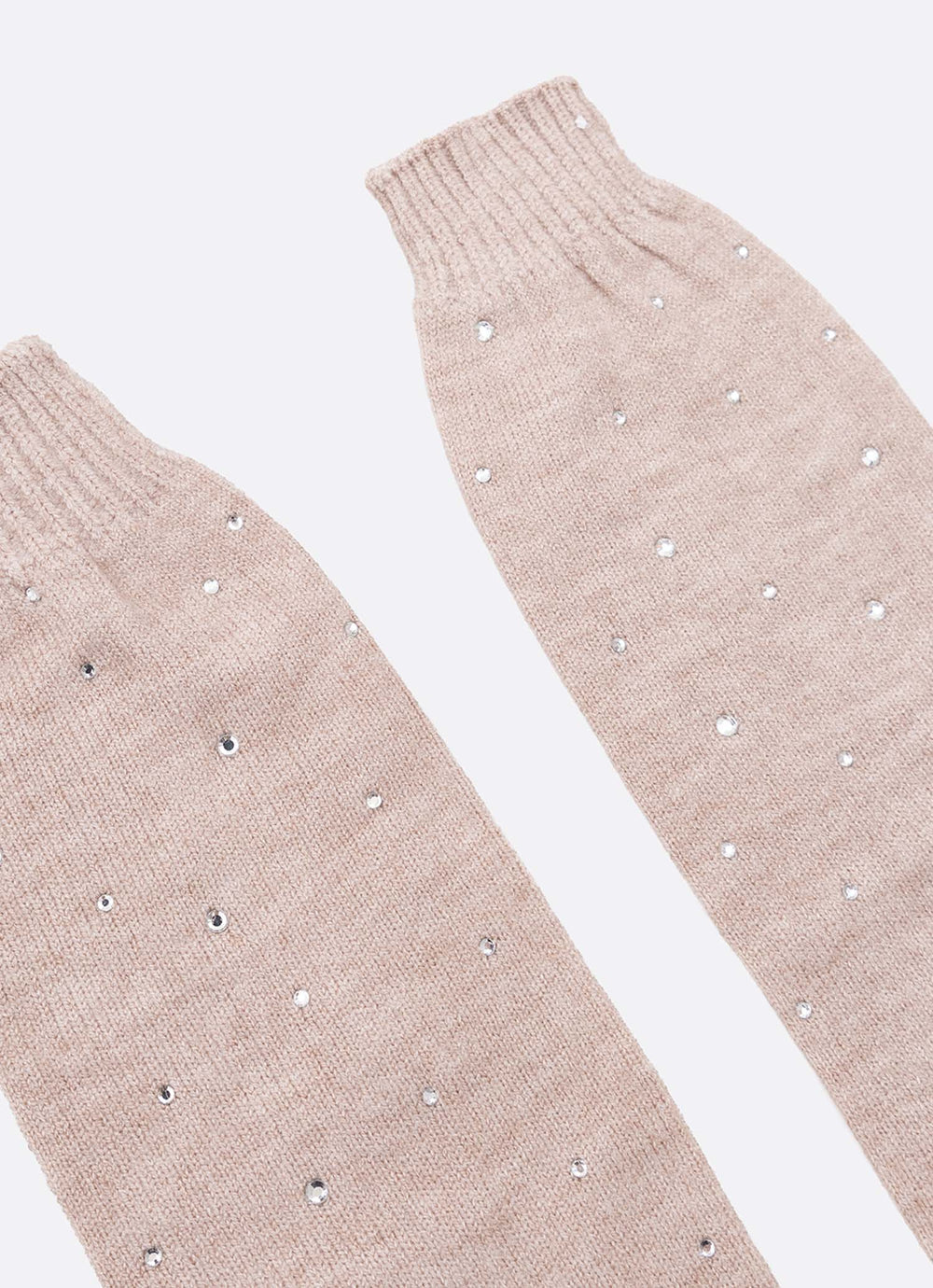 Meia Tricot Cristais