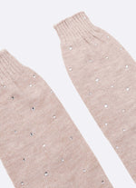 Meia Tricot Cristais