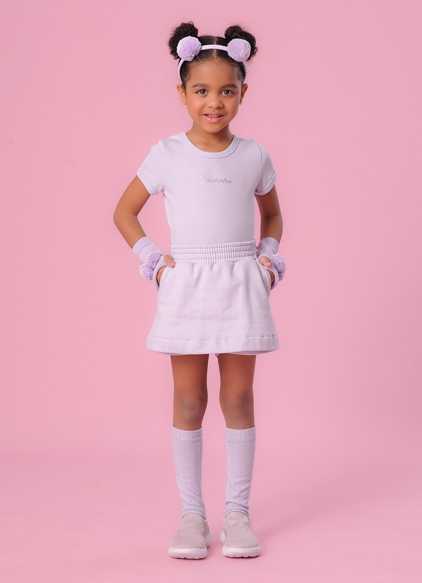 Meia Tricot Cristais