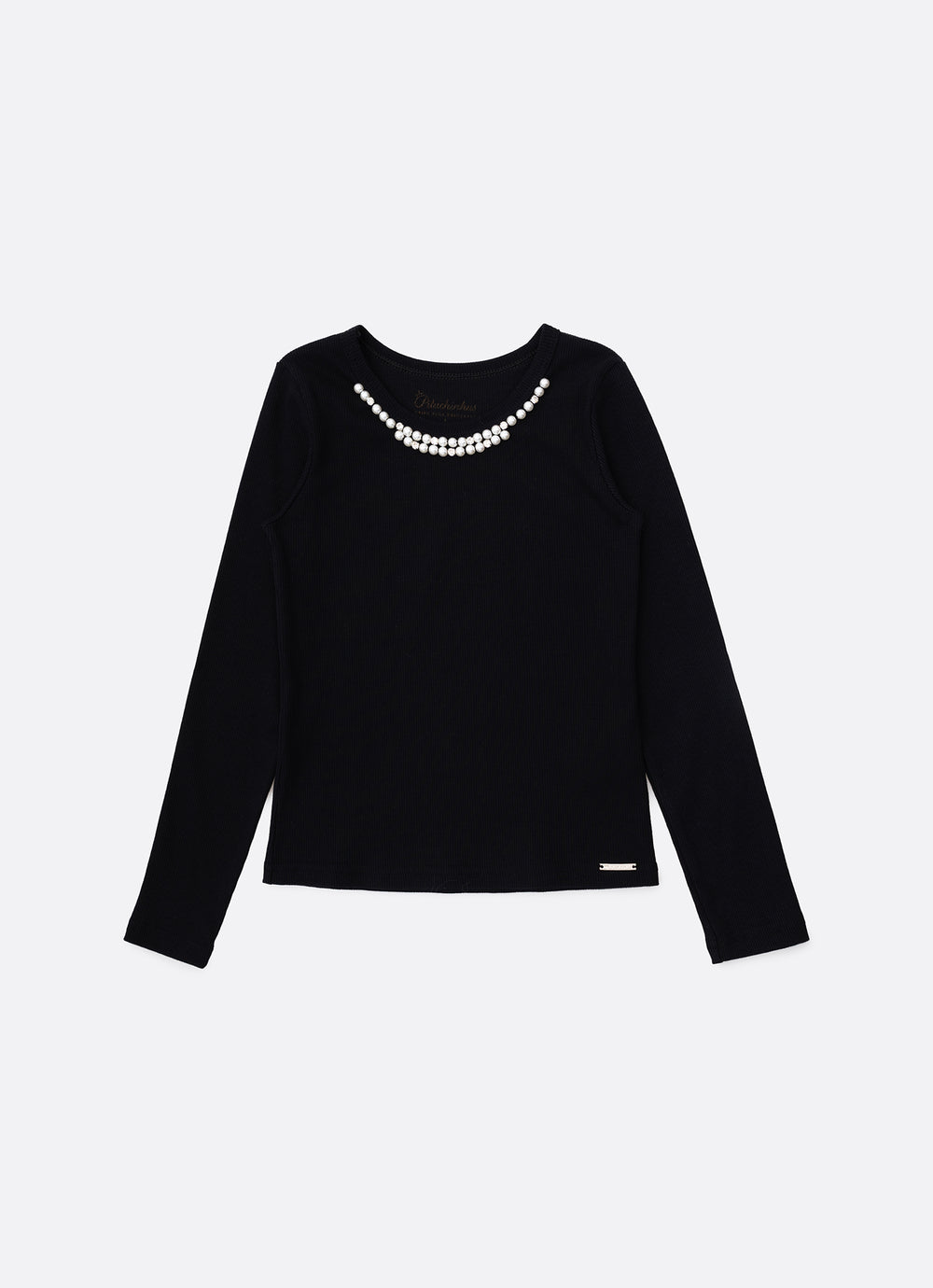 Blusa Ribana Bordado Pérolas e Cristais
