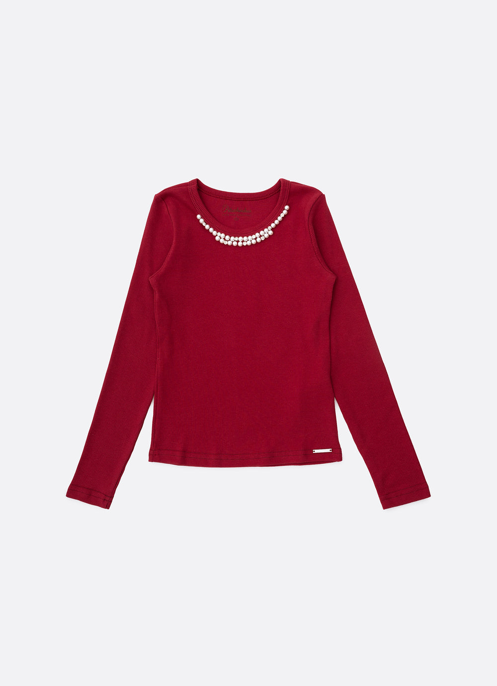 Blusa Ribana Bordado Pérolas e Cristais