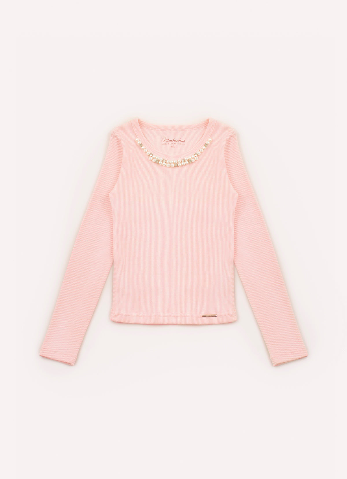 Blusa Ribana Bordado Pérolas e Cristais