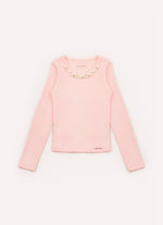 Blusa Ribana Bordado Pérolas e Cristais