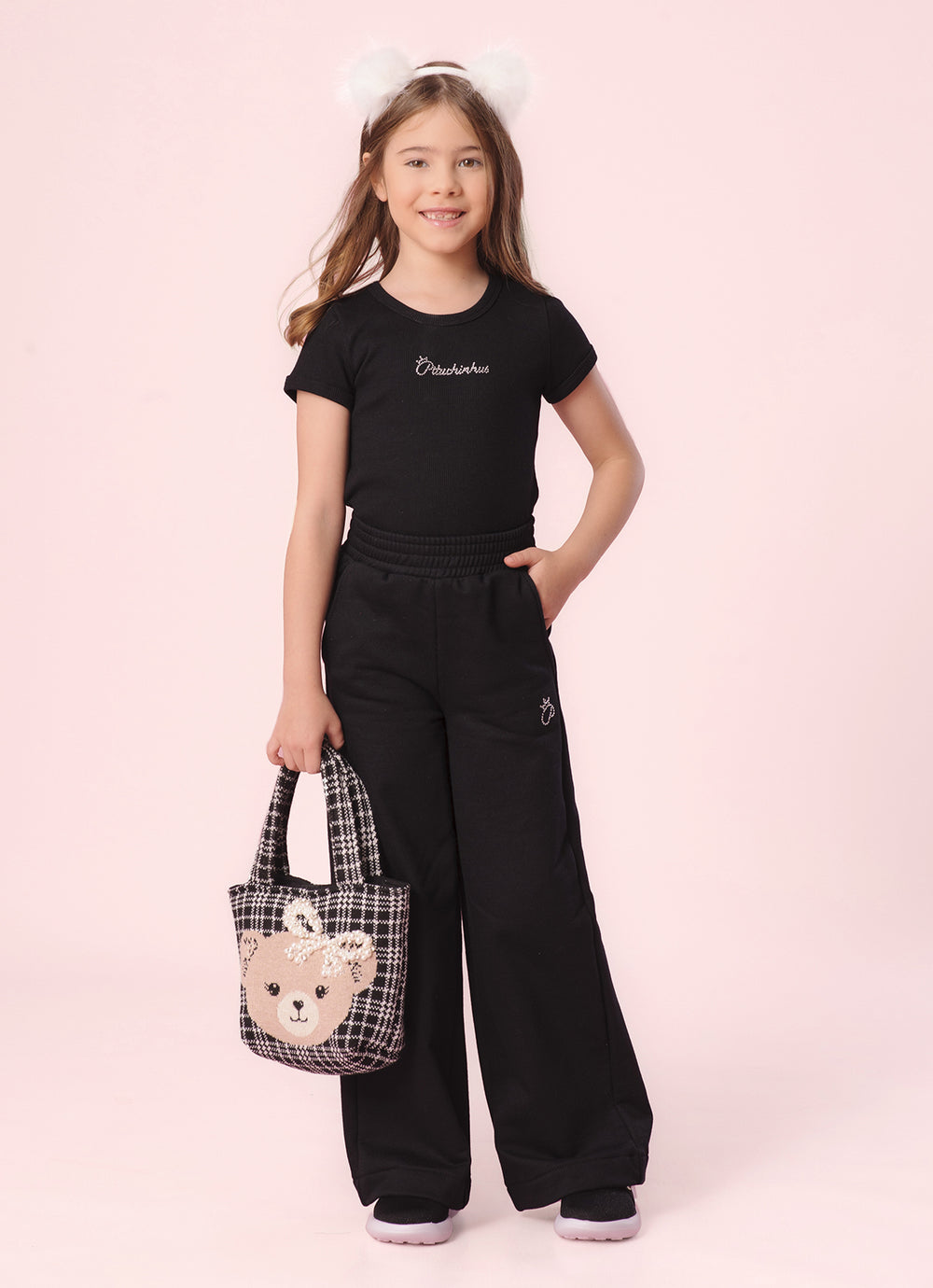 Blusa Ribana Pituchinhus Manga Curta