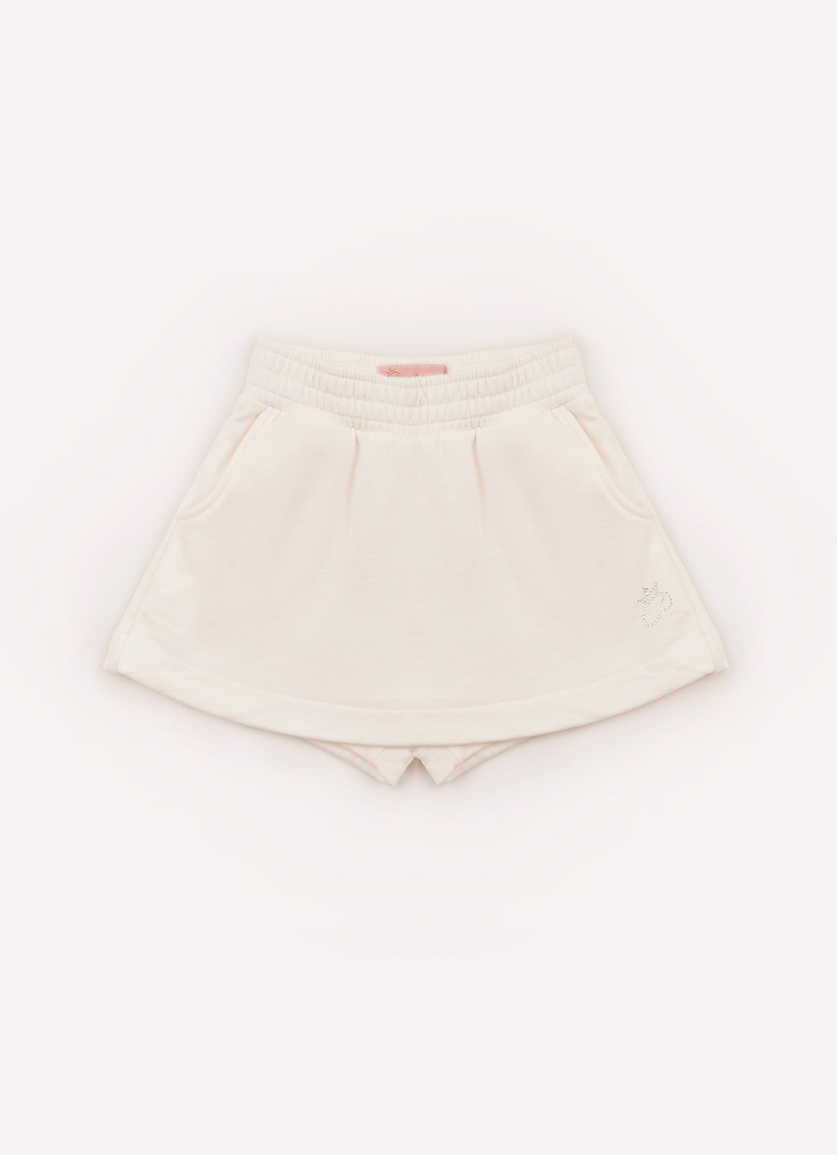 Short Saia Moletom P Cristal