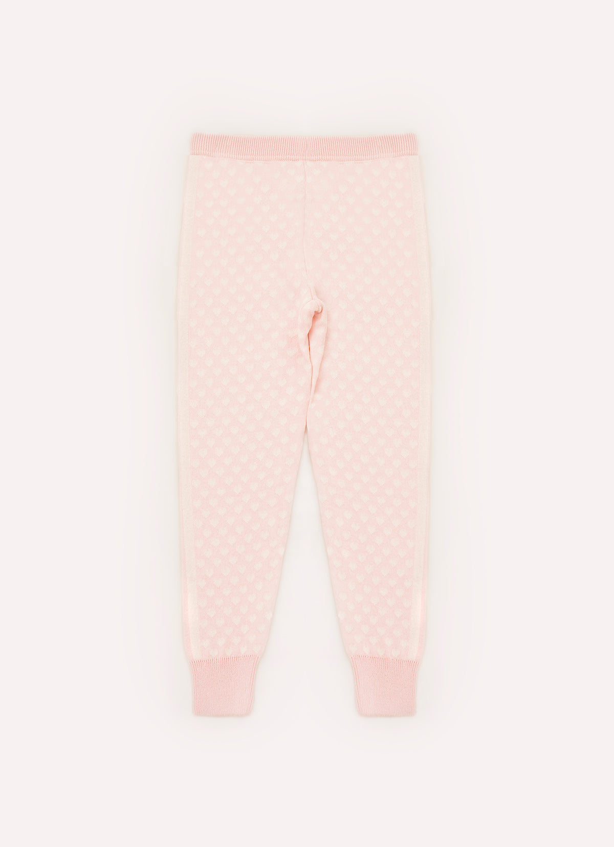 Joggin Tricot Corações Listras Lateral