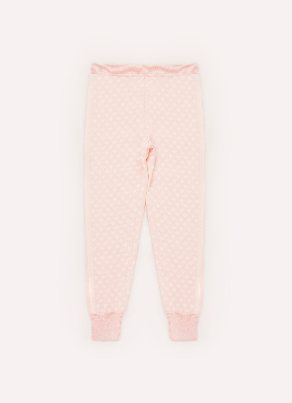Joggin Tricot Corações Listras Lateral