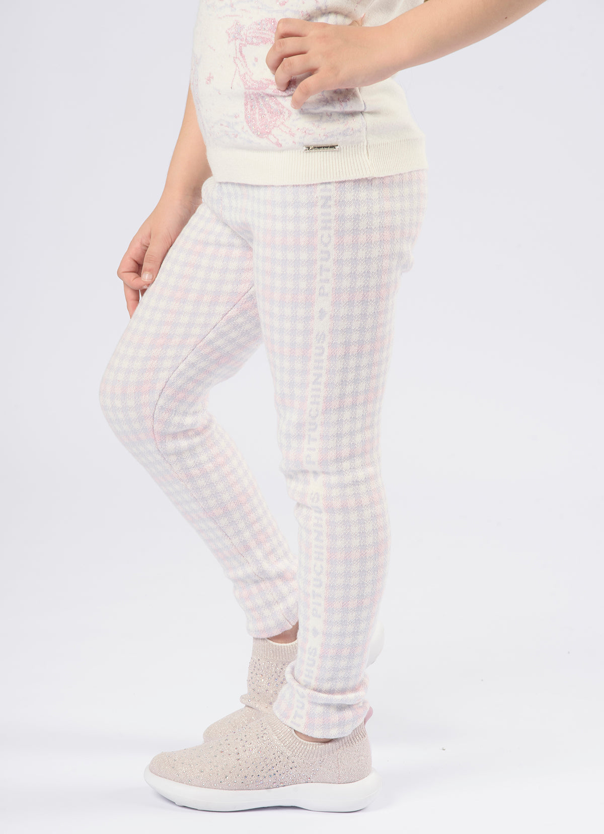 Legging Tricot Xadrez Pituchinhus