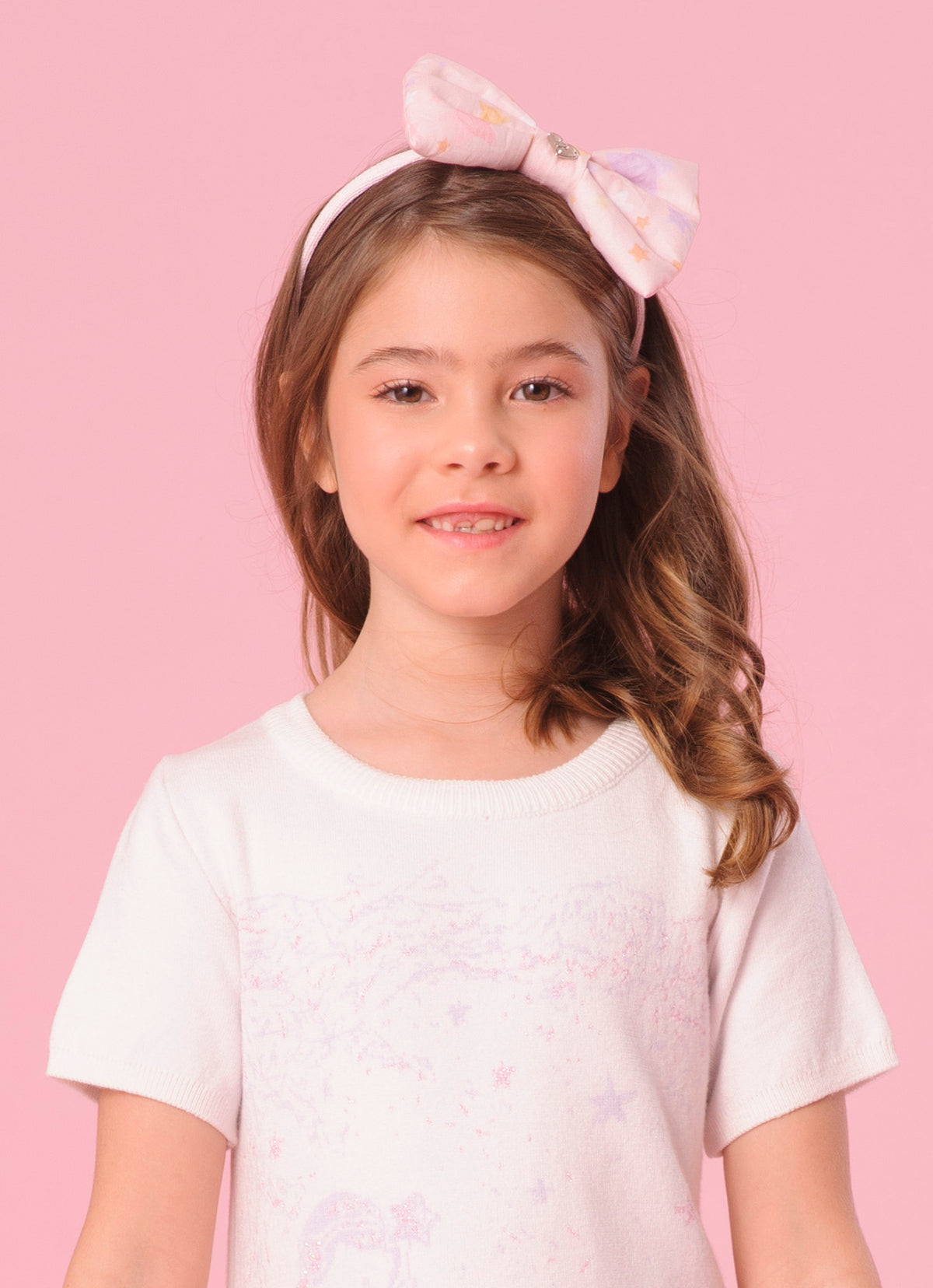 Vestido Tricot Fadas e Unicórnios Cristal