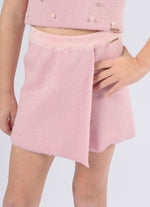 Saia Short Tricot Brilho
