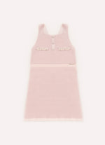 Vestido Tricot Shine Bolsos Bordados