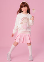 Blusa Tricot Fadinha Cristais