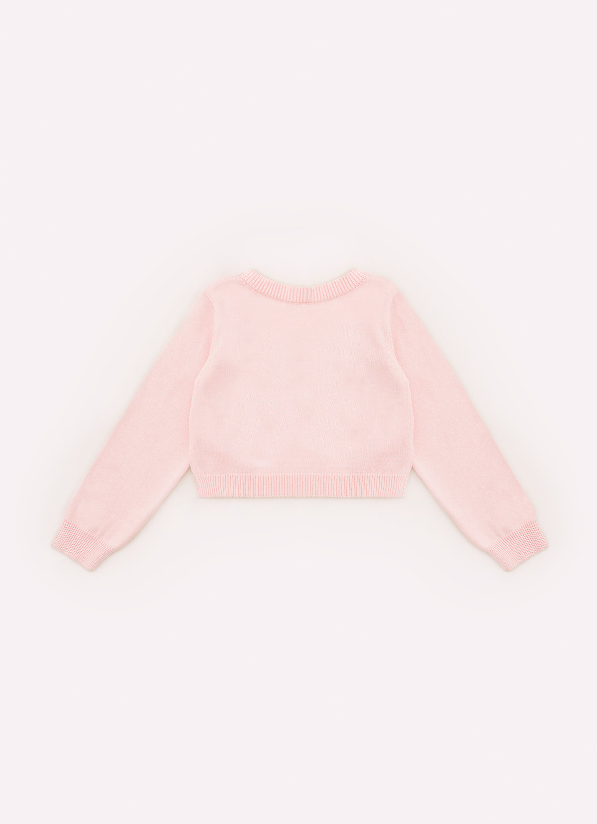 Blusa Tricot Cropped Unicórnio Cristal