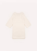 Casaco Tricot Longo Ponto Rendado