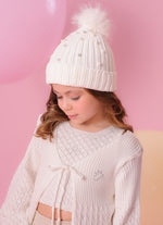 Casaco Tricot Longo Ponto Rendado