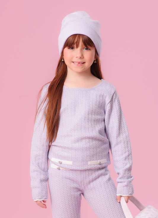 Blusa Tricot Mini Tranças