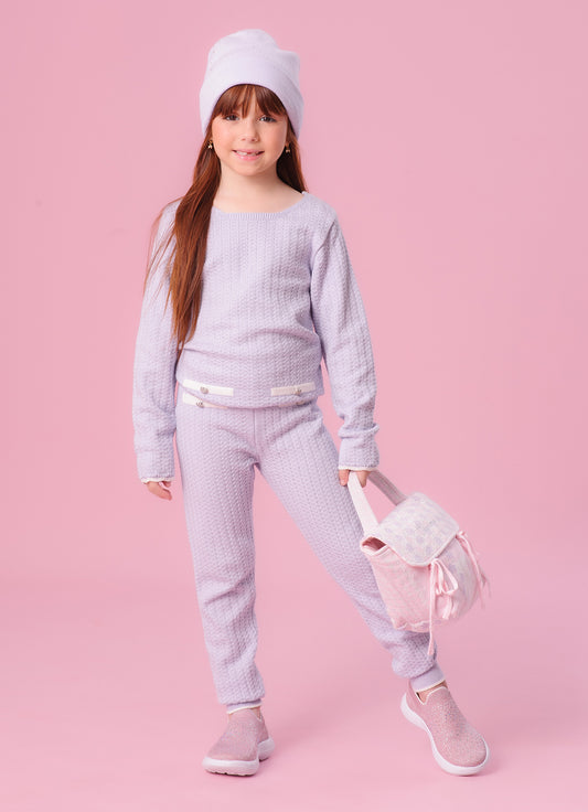 Jogging Tricot Mini Tranças