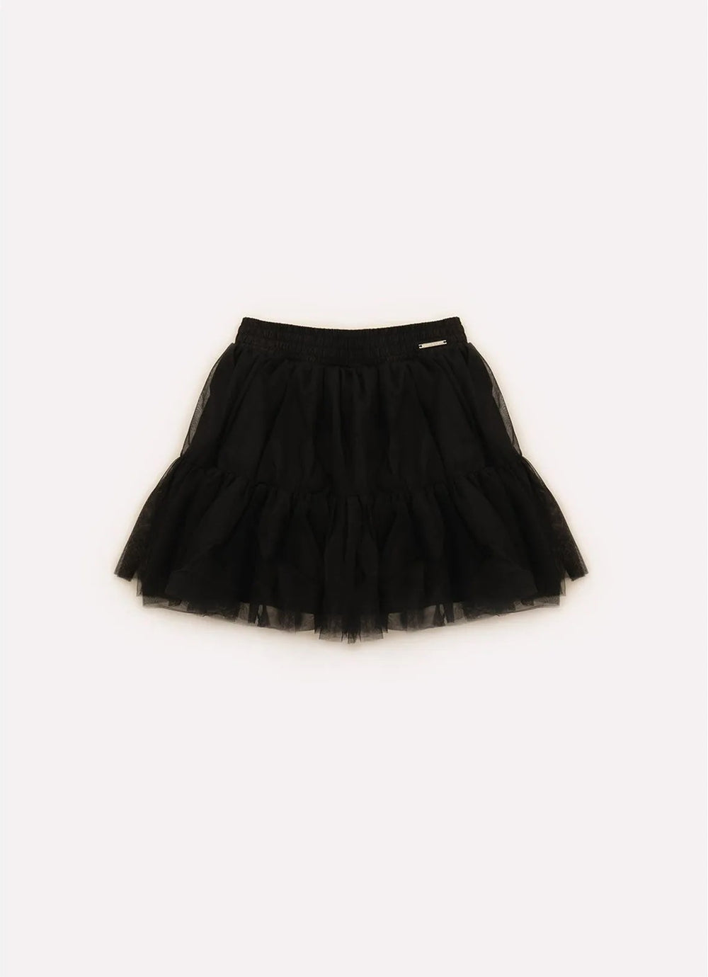 Saia Short Tule Babado