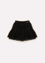 Saia Short Tule Babado