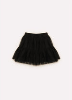 Saia Short Tule Babado