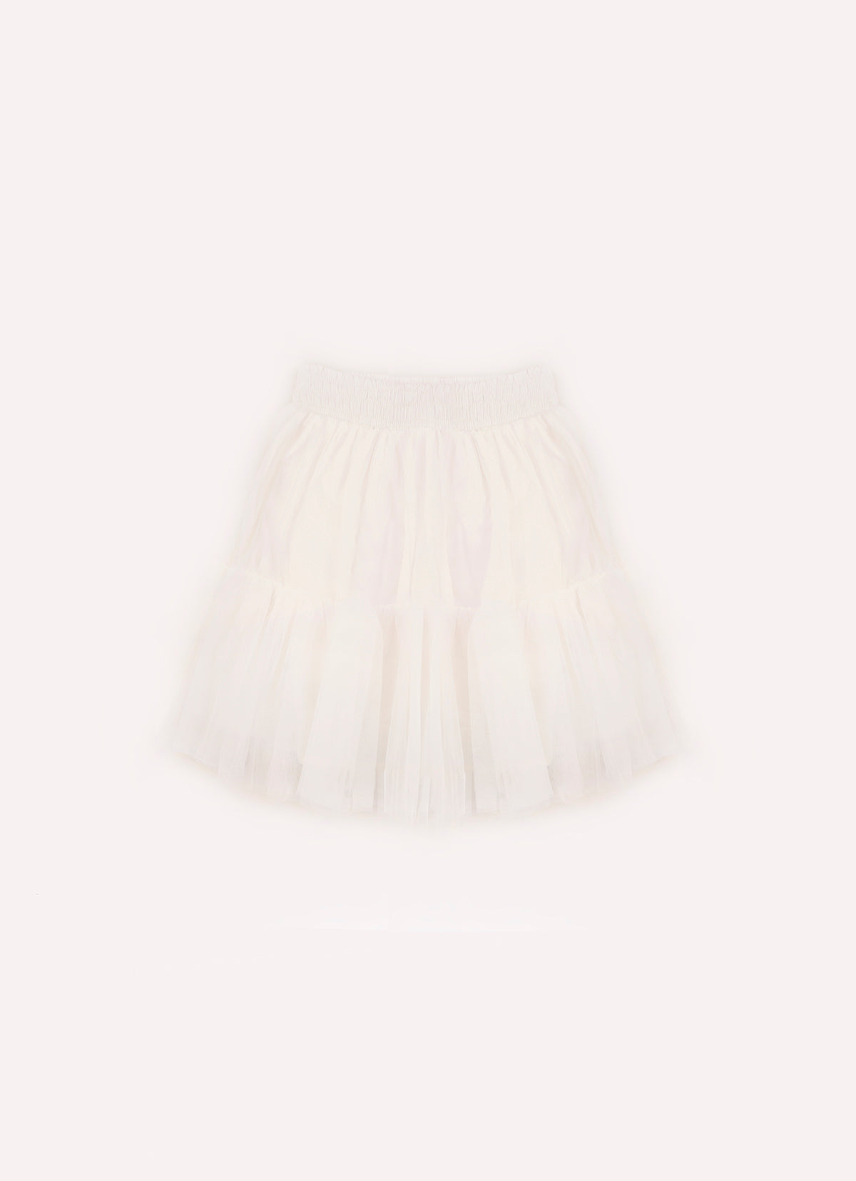 Saia Short Tule Babado