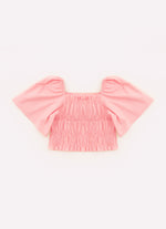 Blusa Cropped Tricoline Patches Fadinha