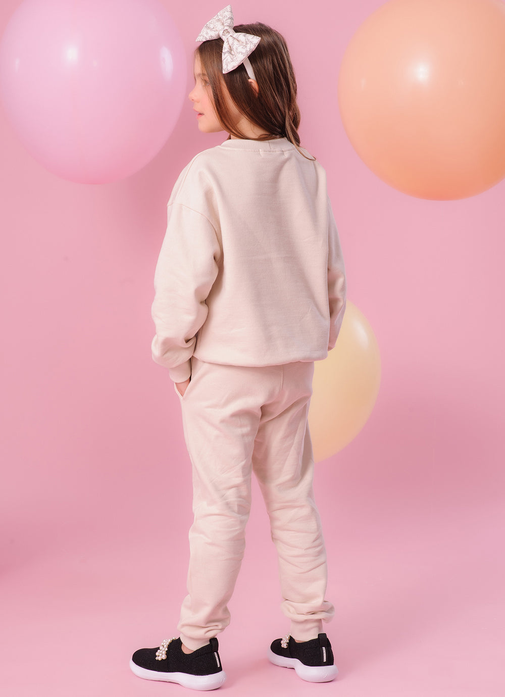 Blusa Moletom Toile de Jouy Fadas e Unicórnios