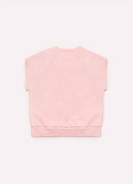 Blusa Moletom Fadinha Com Saia de Tule Manga Curta