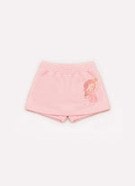 Saia Short Moletom Fadinha Com Tule