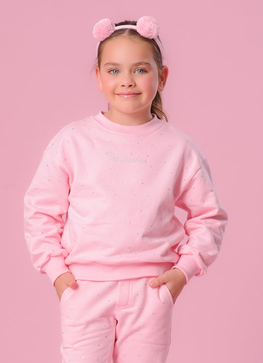 Blusa Moletom Cristais Pituchinhus