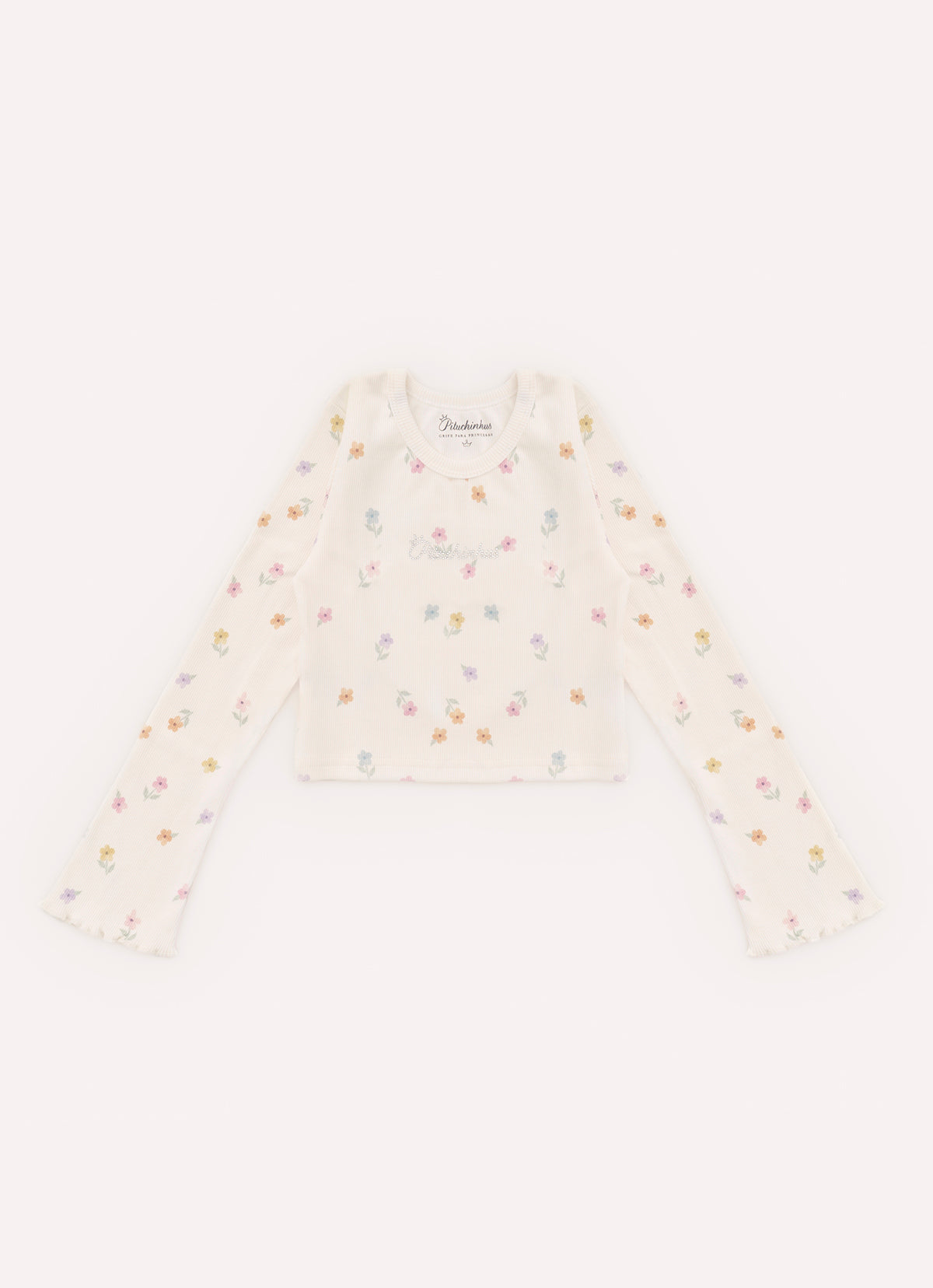 Blusa Cropped Ribana Pituchinhus